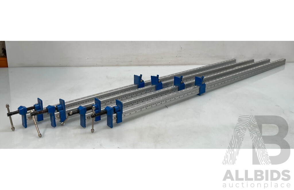 Aluminum 1200mm Clamps - Lot of 4