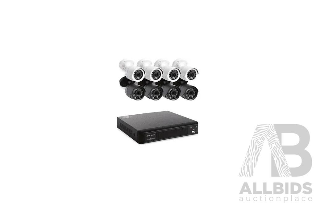 Cocoon 8 Camera Security System with DVR