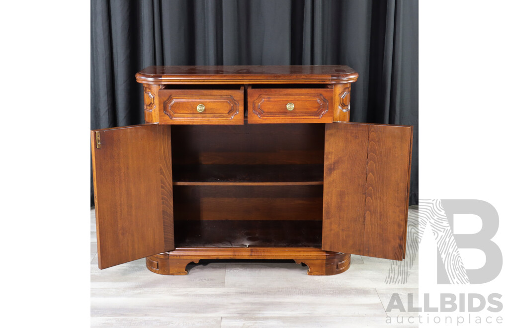 Reproduction Mahogany Dining Room Cabinet