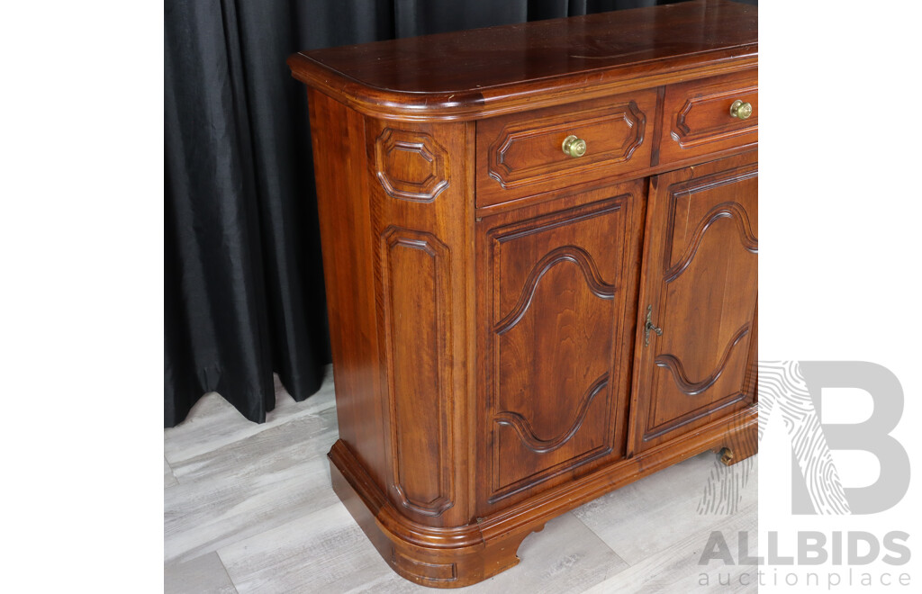 Reproduction Mahogany Dining Room Cabinet