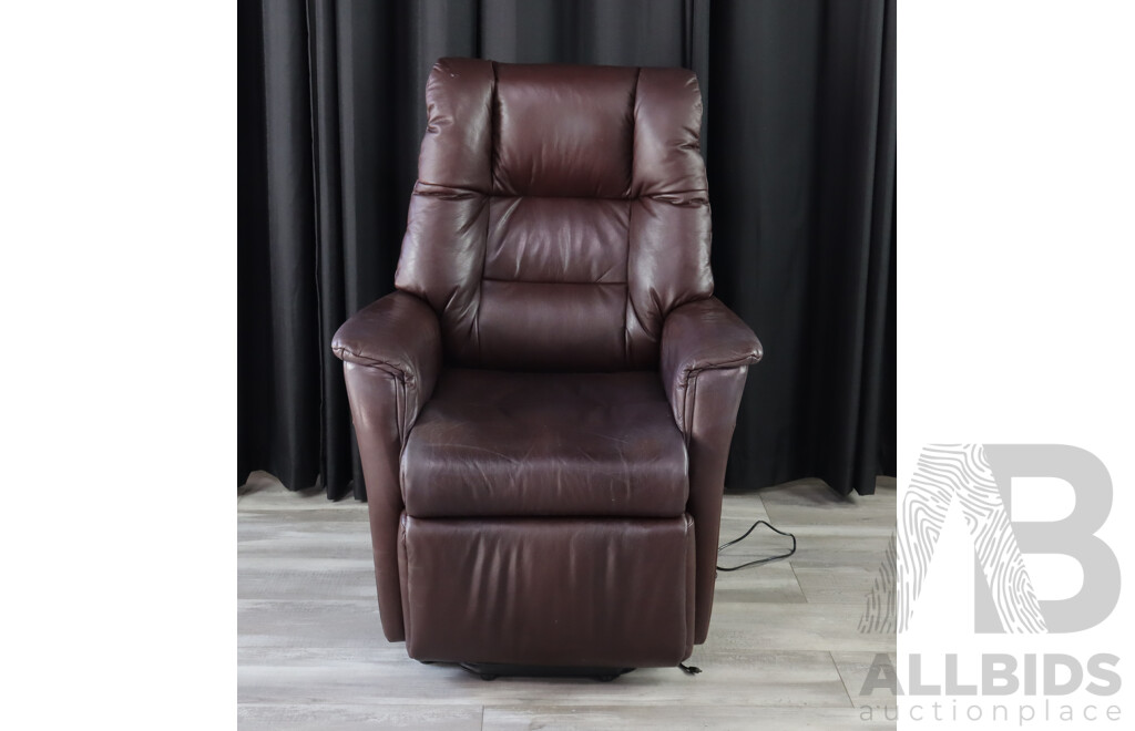 Electric Leather Recliner by IMG Norway