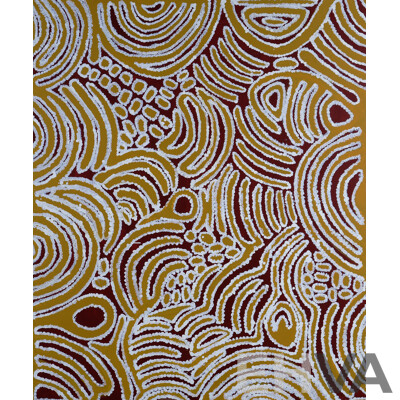 Artist Unknown (20th Century, Indigenous-Australian), Our Land, Acrylic on Canvas, 120 x 100 cm