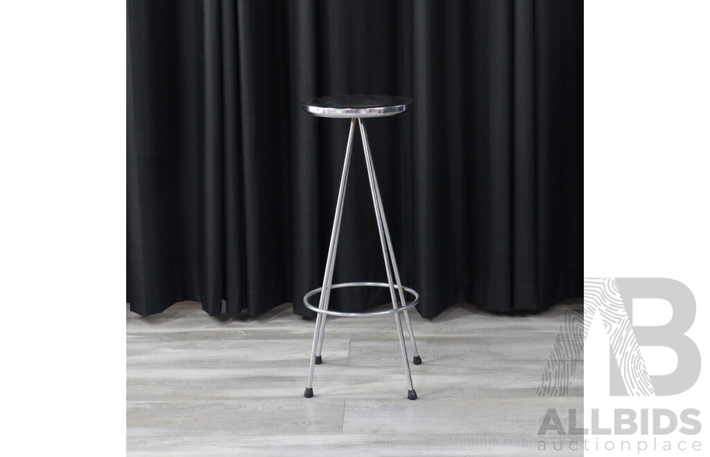 Pair of Chrome Bar Stools