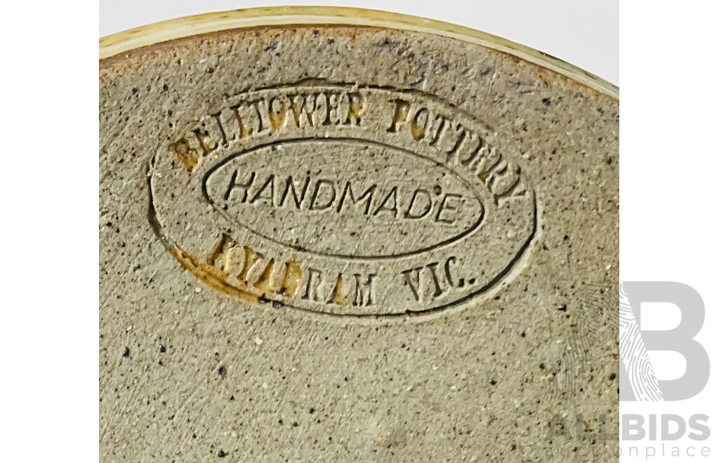 Collection of Stoneware Canisters From Belltower Pottery