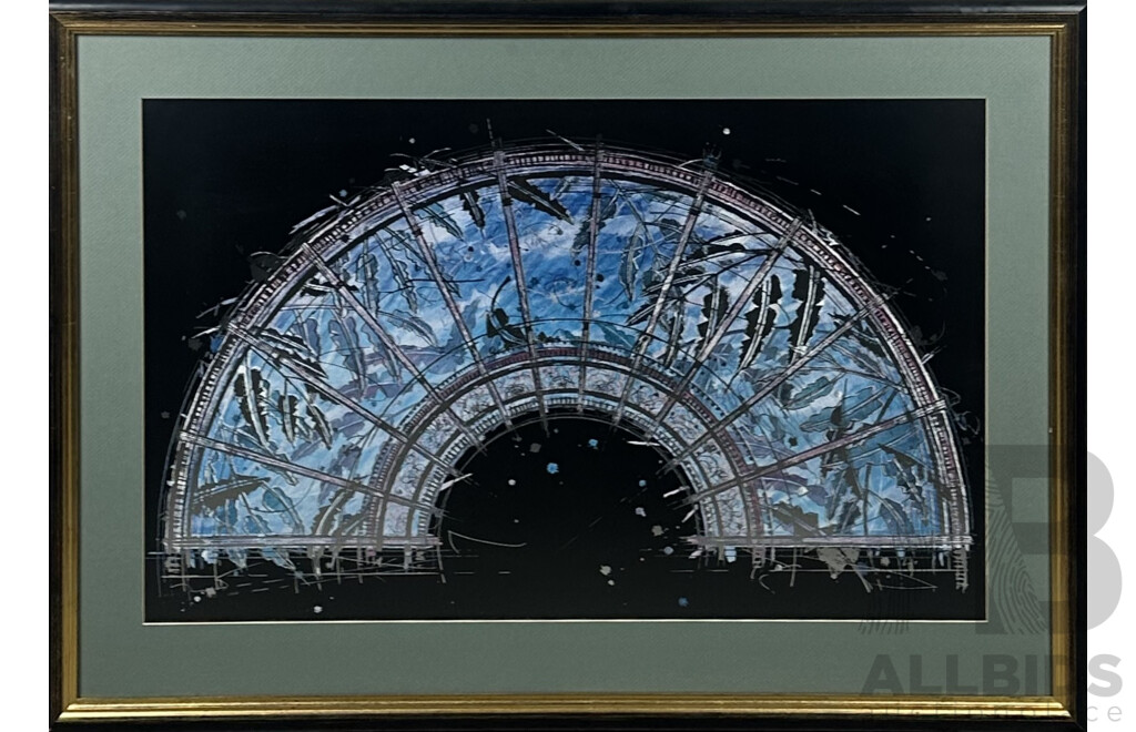 William R Gatewood, (20h Century, American, 1943-1994), Olan Fan II (1988), Quality Reproduction Poster, 80 x 113 cm (frame)