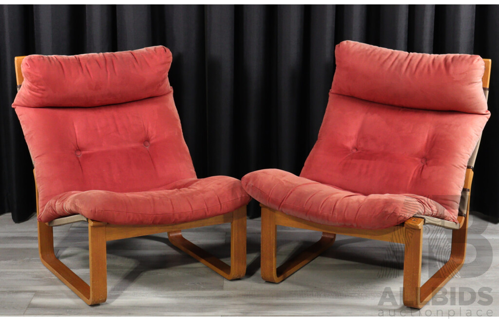Pair of Tessa T8 Lounge Chairs