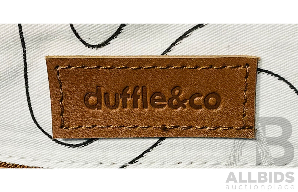 Duffle & Co Leather Duffle Bag