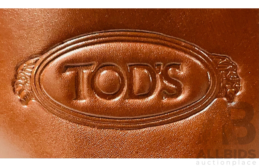 Vintage Leather Tod’s Duffel Bag