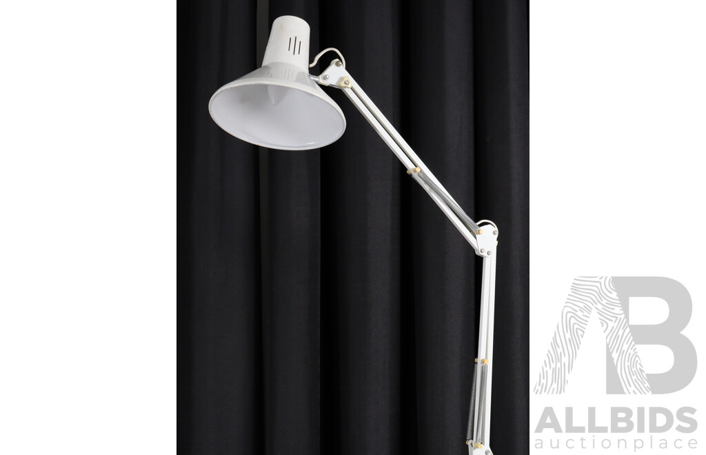 Vintage Articulated Floor Lamp by Luxo