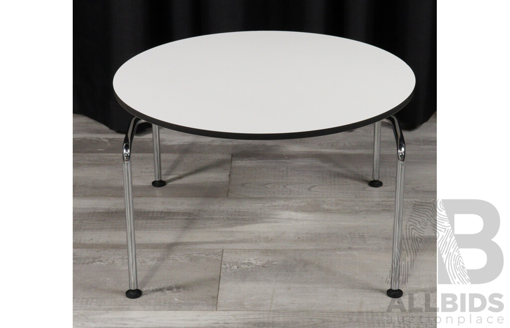 Modern White Painted Table Top Coffee Table