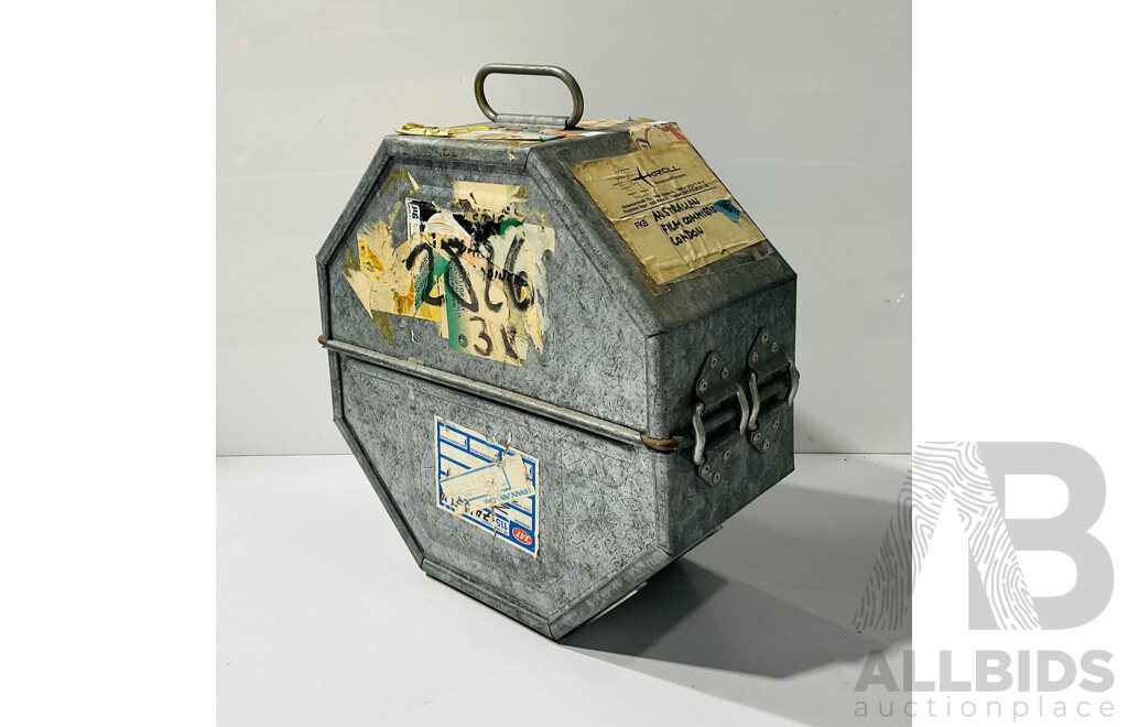 Vintage Metal Film Case