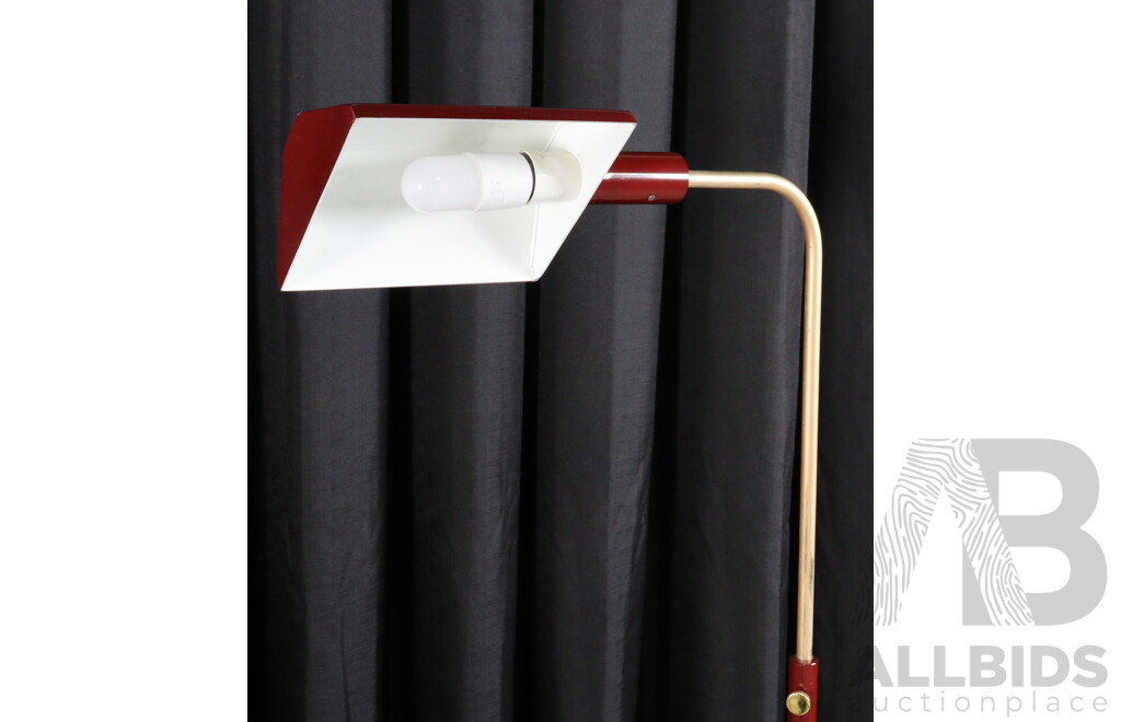 Retro Oslo 56 Floor Lamp with Adjustable Height, Tested Working