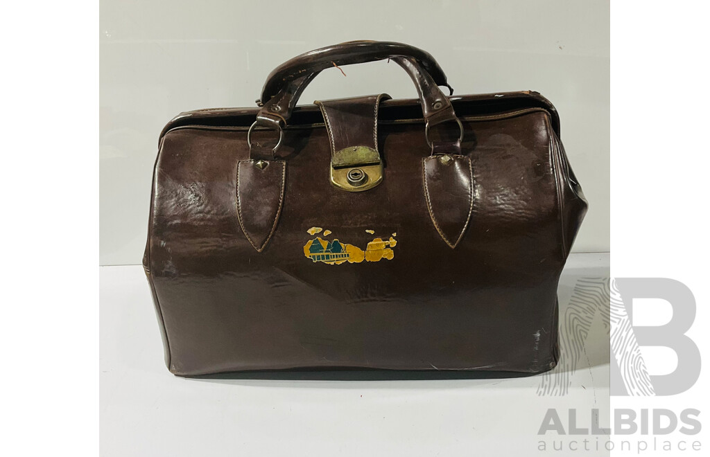 Vintage Vinyl Gladstone Bag