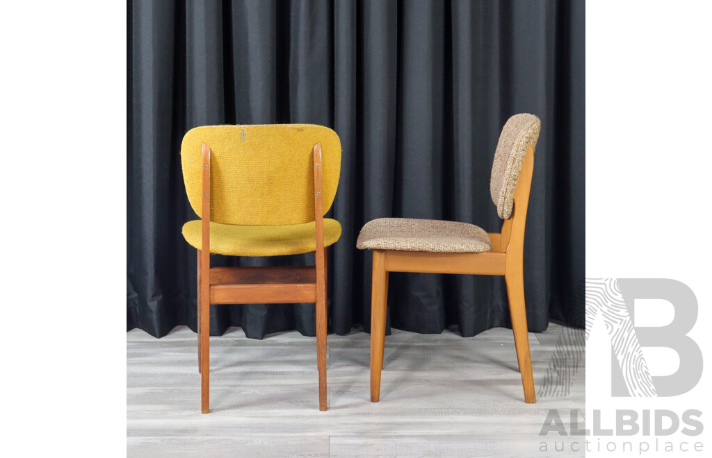 Set of Three Vintage Chiswell Dining Chairs and Another