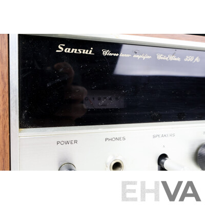 Sansui Solid State Stereo Tuner Amplifier 350A