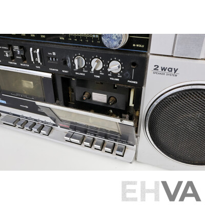 Sanyo M-W3LU Stereo Radio Cassette Recorder