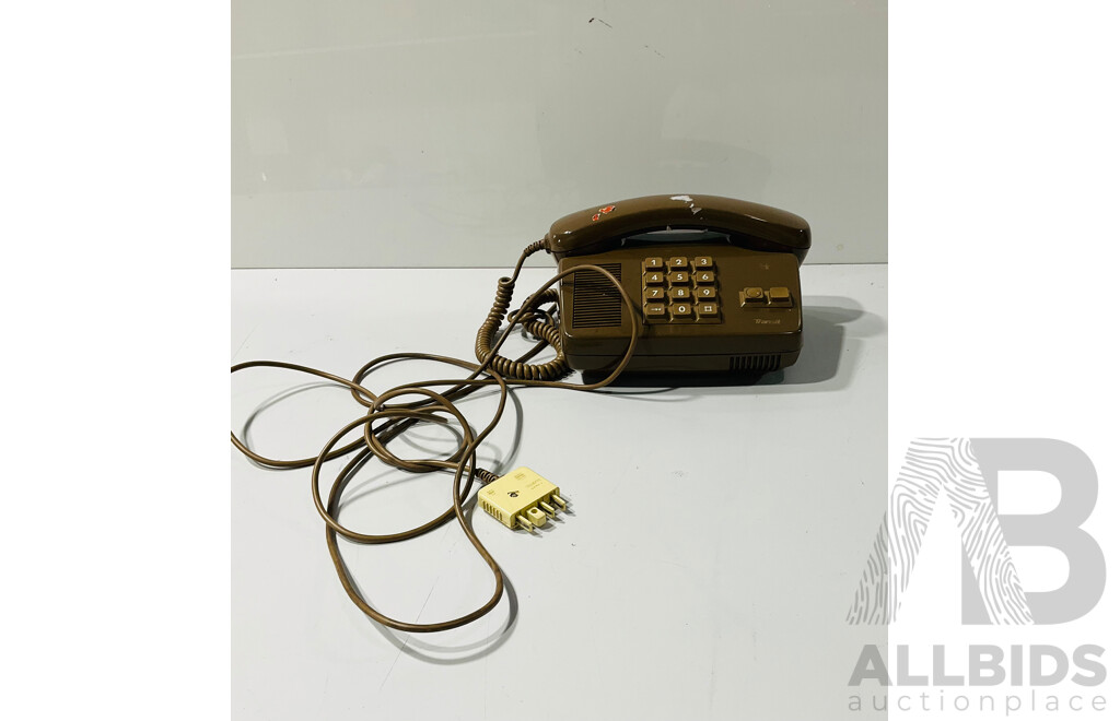 Retro Telecom Australia Transit Conference Desk Phone From Siemens