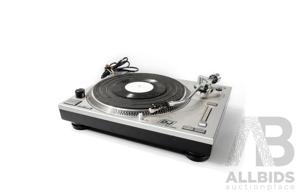 Pro DJ Systems DJ 3500 DJ Direct Drive Turntable with Pitch Control