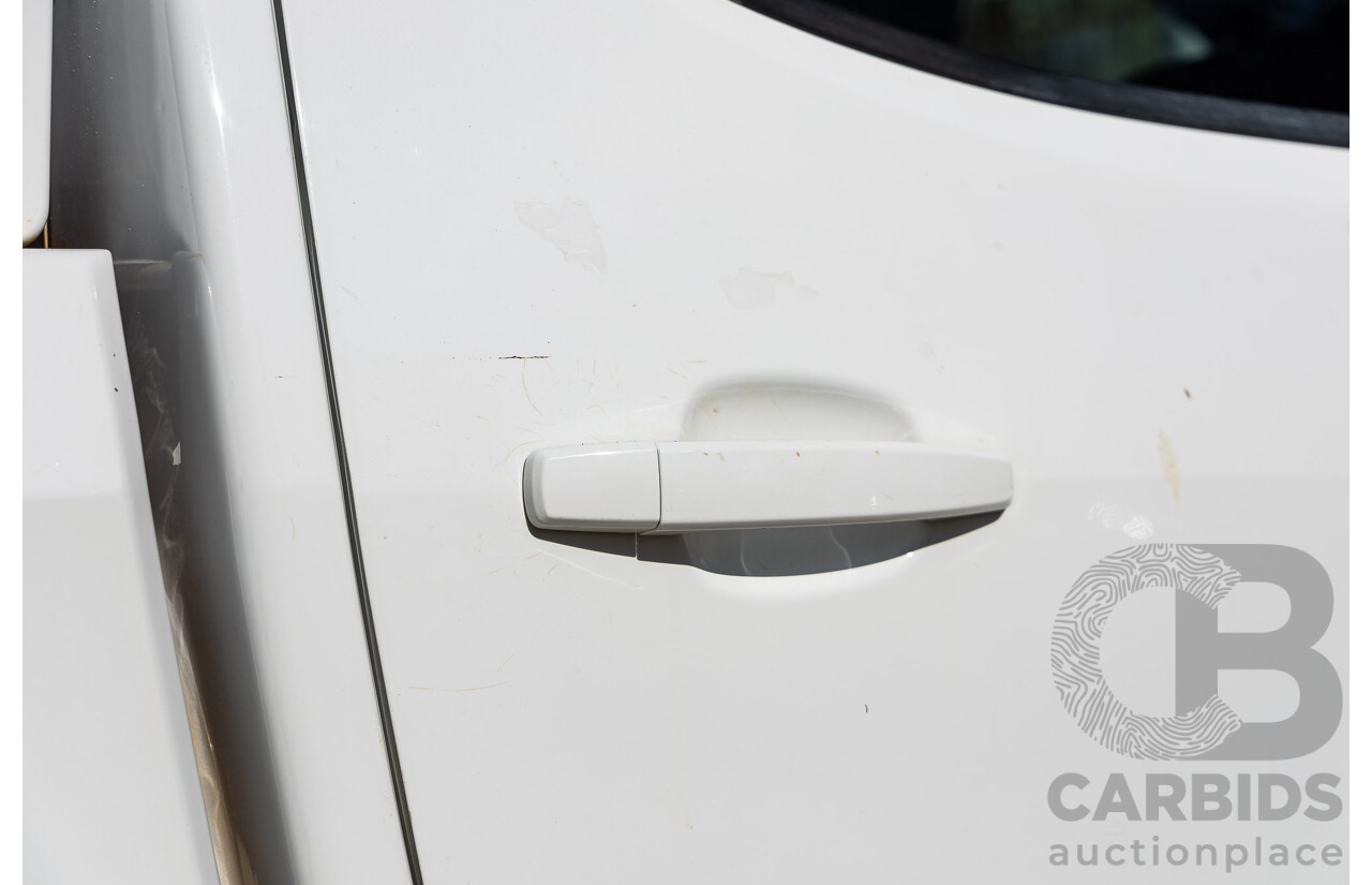 7/2013 Holden Colorado LX (4x4) RG Crew Cab P/Up White 2.8L