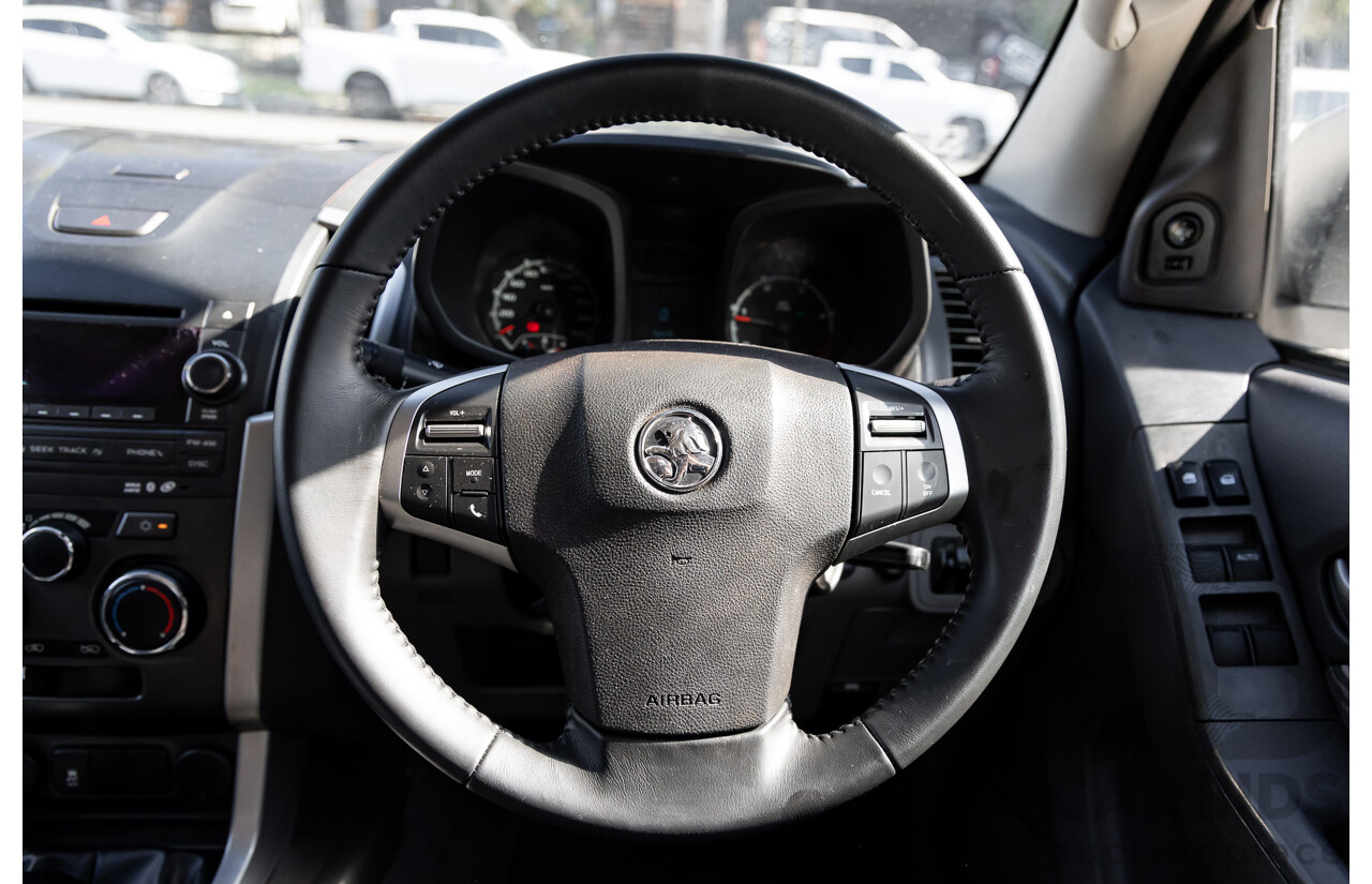 7/2013 Holden Colorado LX (4x4) RG Crew Cab P/Up White 2.8L