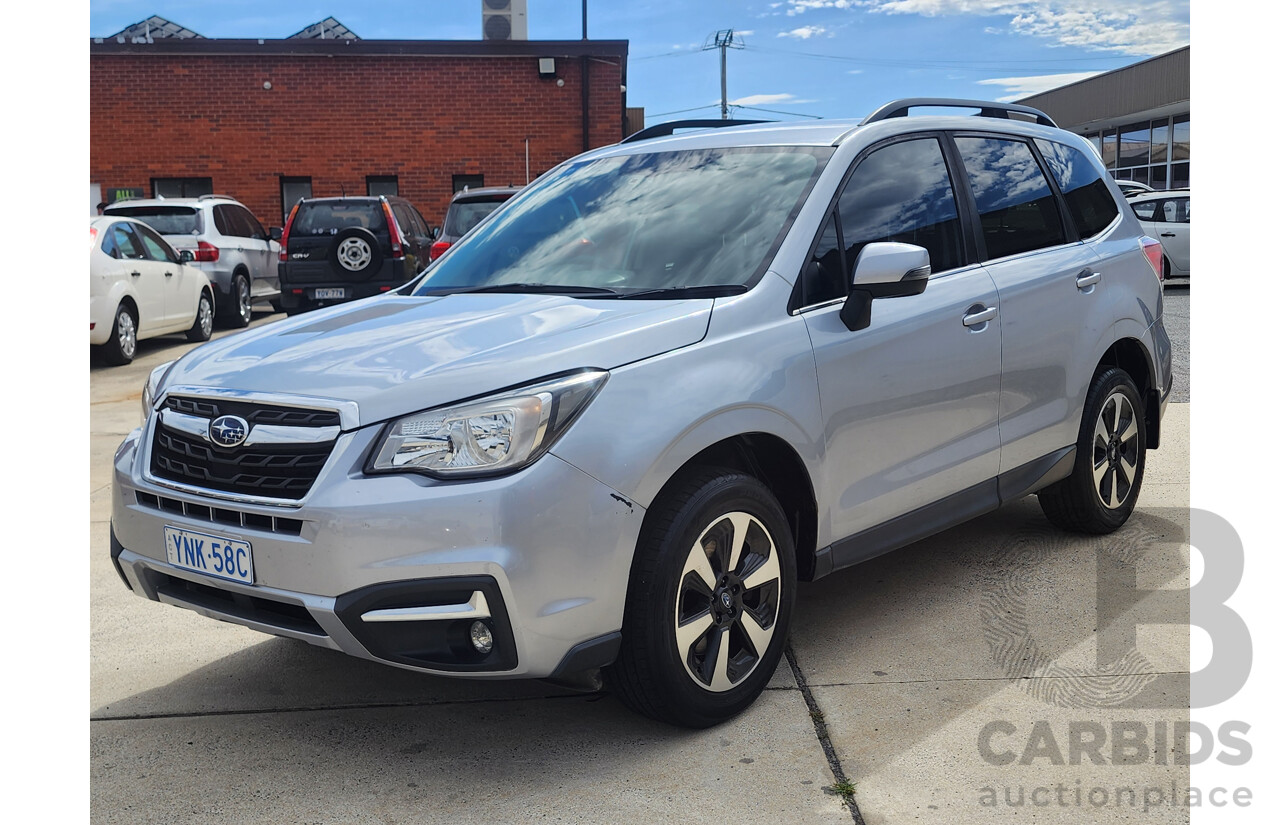 6/2017 Subaru Forester 2.0d-L  MY17 4d Wagon Silver 2.0L