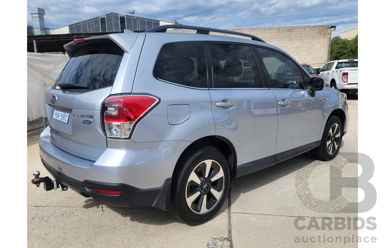 6/2017 Subaru Forester 2.0d-L  MY17 4d Wagon Silver 2.0L