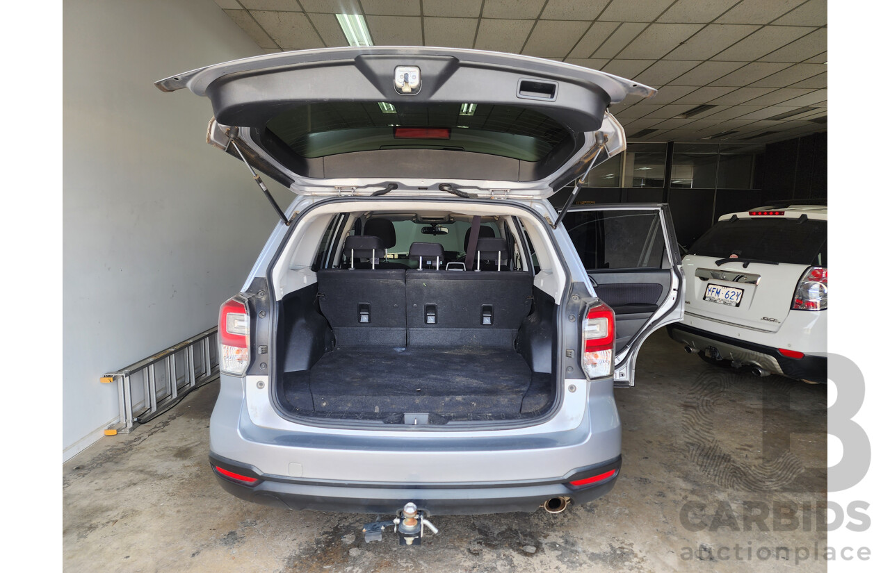 6/2017 Subaru Forester 2.0d-L  MY17 4d Wagon Silver 2.0L