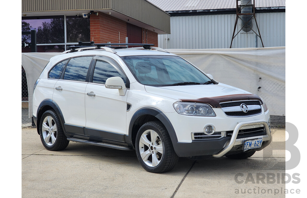 5/2008 Holden Captiva LX (4x4) CG MY08 4d Wagon White 2.0L