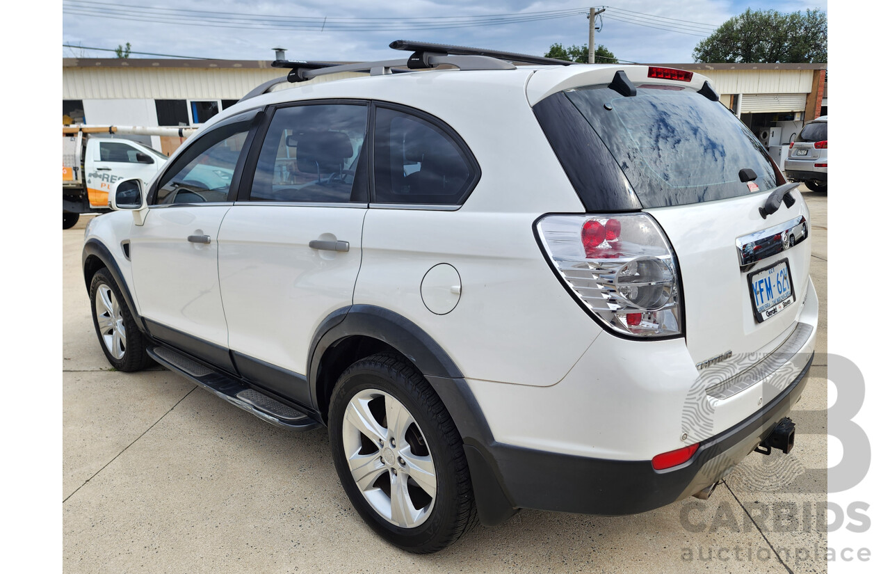 5/2008 Holden Captiva LX (4x4) CG MY08 4d Wagon White 2.0L