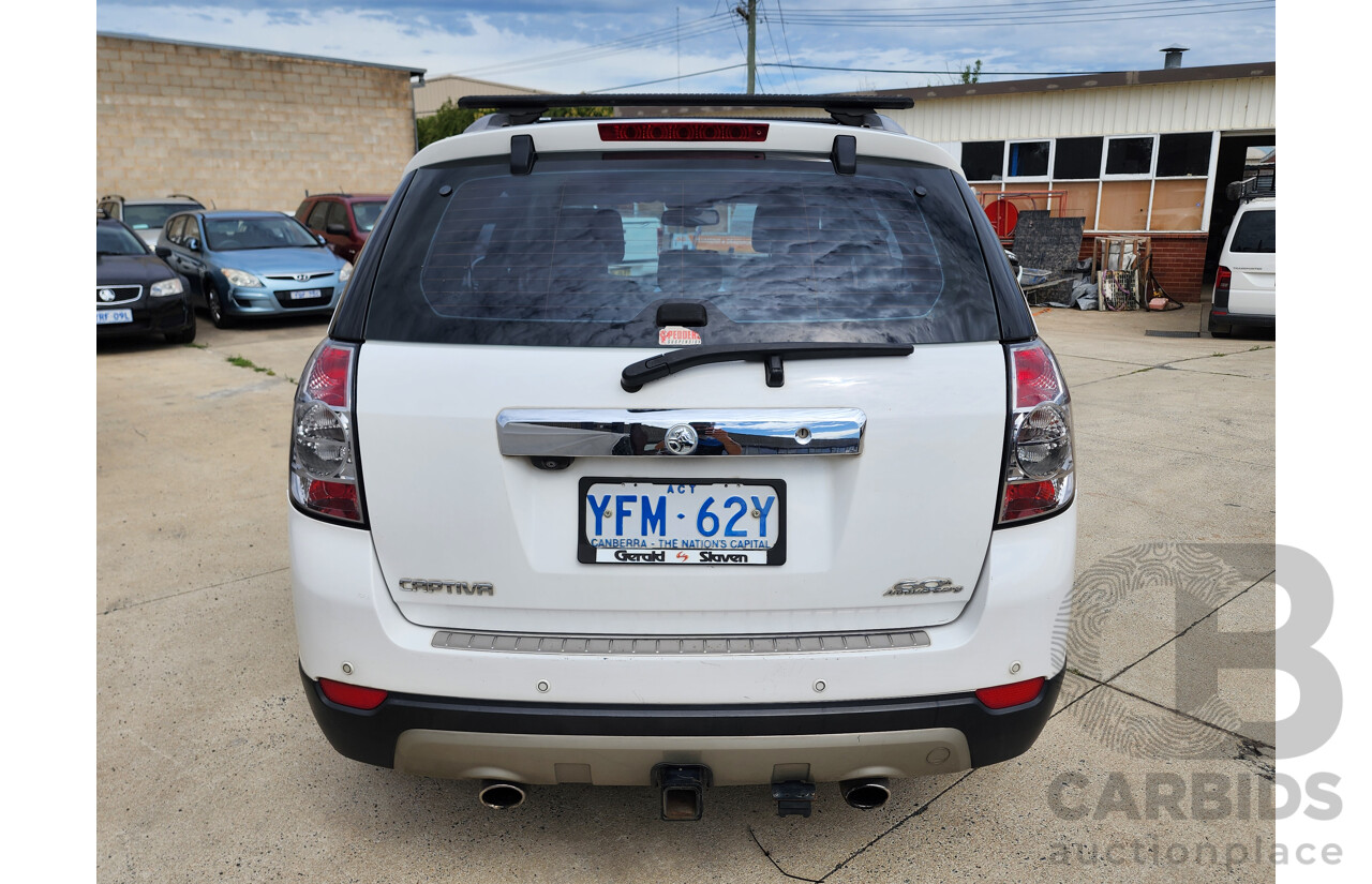 5/2008 Holden Captiva LX (4x4) CG MY08 4d Wagon White 2.0L