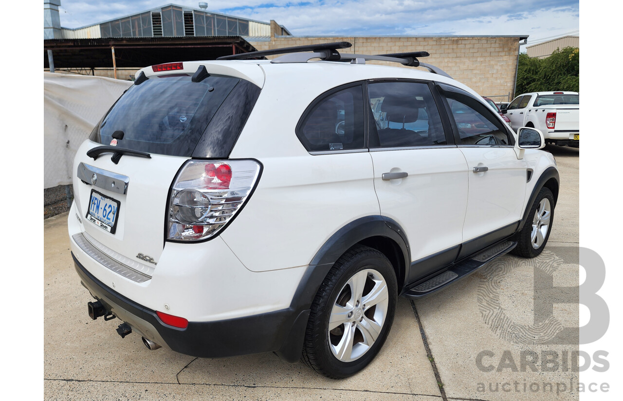 5/2008 Holden Captiva LX (4x4) CG MY08 4d Wagon White 2.0L