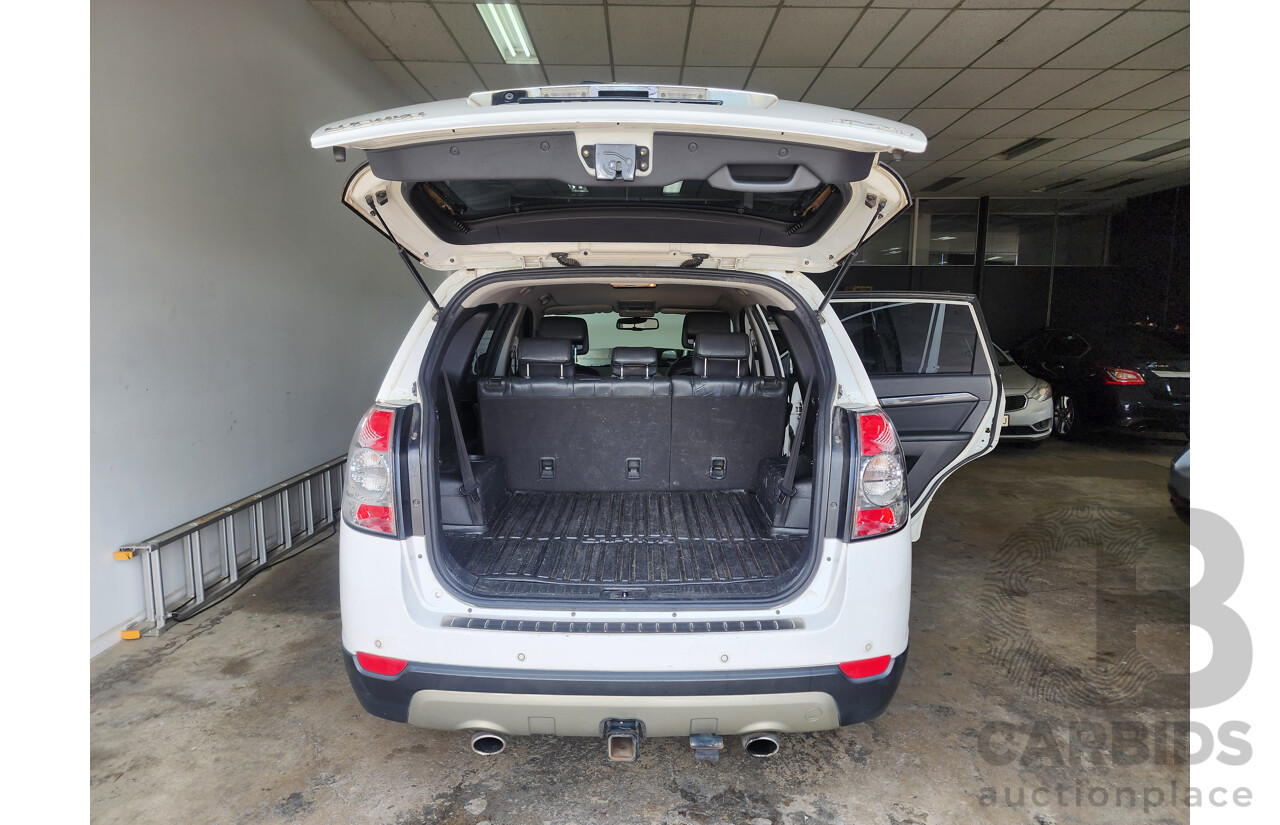 5/2008 Holden Captiva LX (4x4) CG MY08 4d Wagon White 2.0L