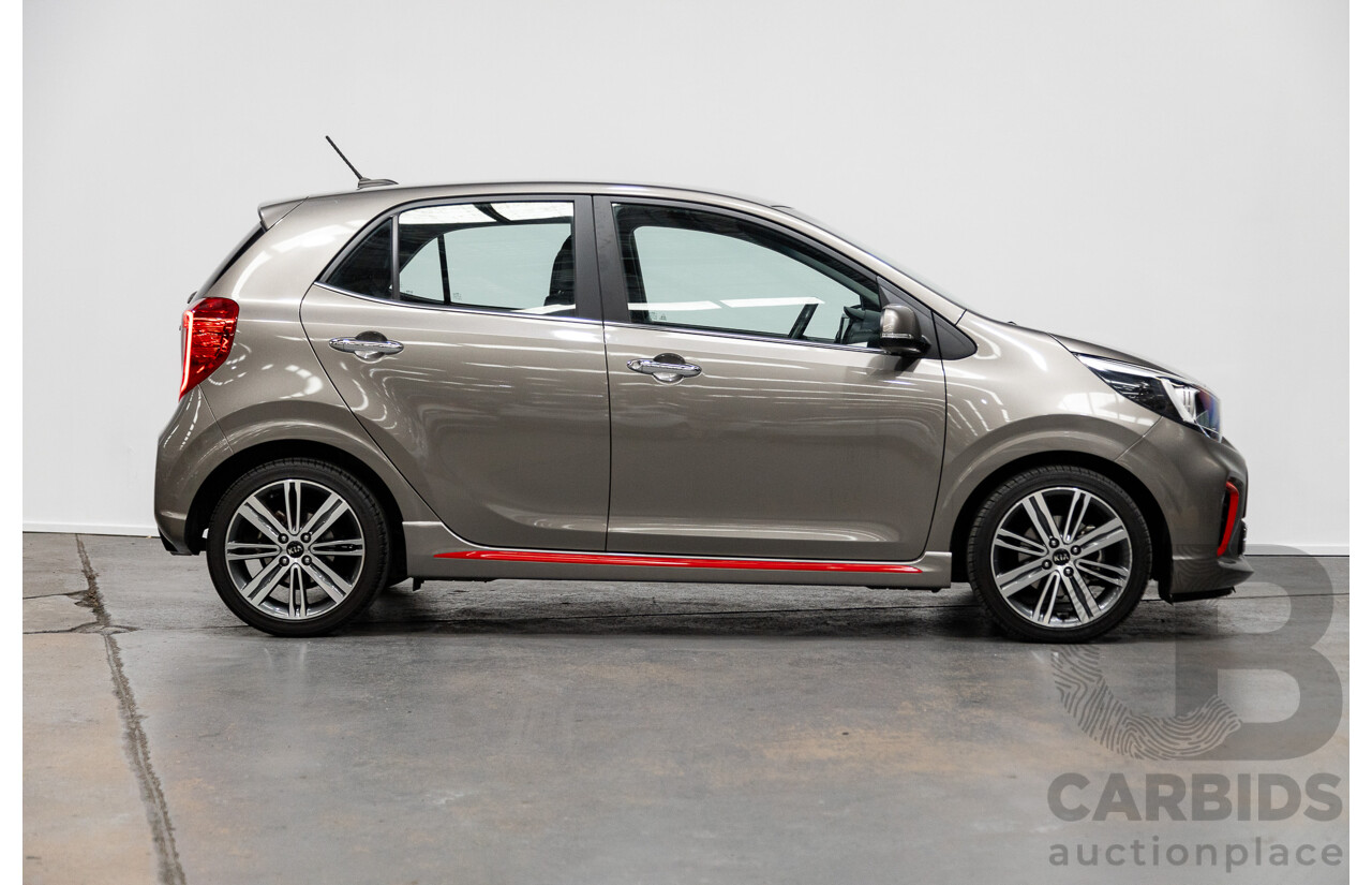 08/2019 Kia Picanto GT-LINE FWD JA MY20 5D Hatchback Silver 1.2L