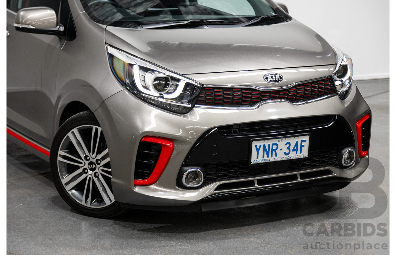 08/2019 Kia Picanto GT-LINE FWD JA MY20 5D Hatchback Silver 1.2L