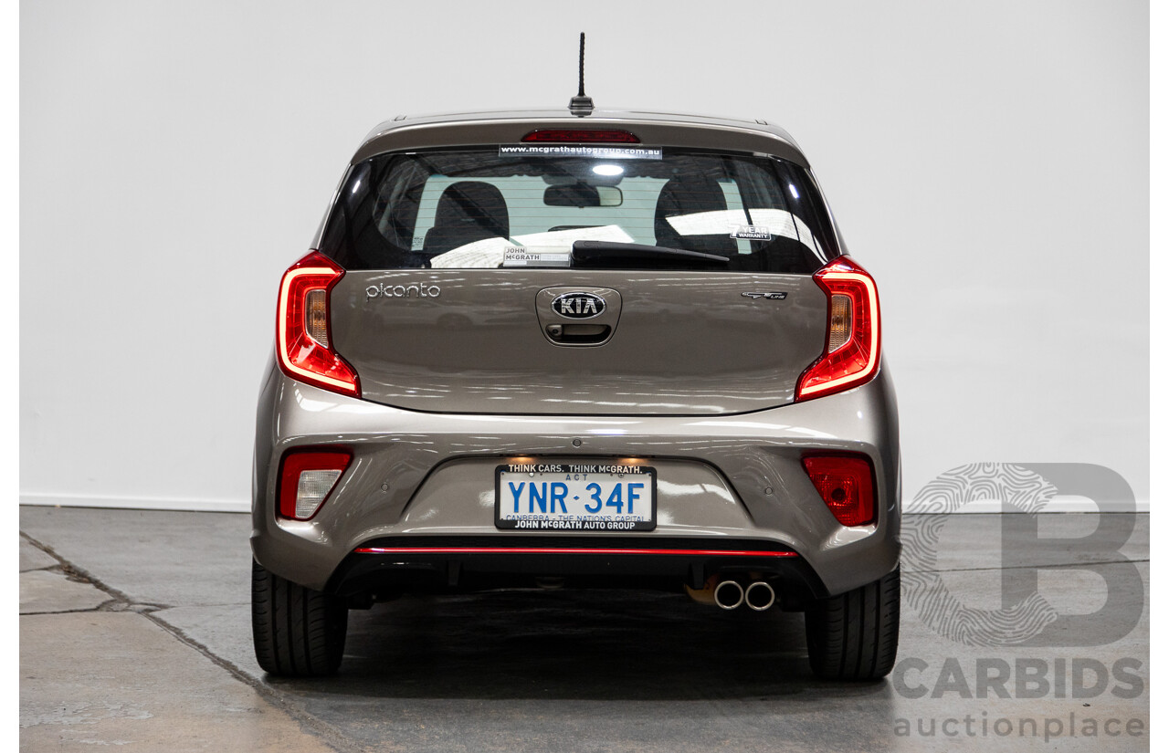 08/2019 Kia Picanto GT-LINE FWD JA MY20 5D Hatchback Silver 1.2L