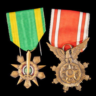 Two Syrian War Medals, Order of Military Merit and Order of the Wounded