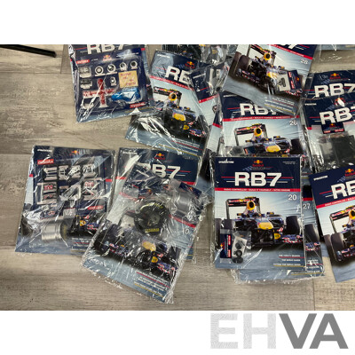 DeAgostini Nitro Remote Control Red Bull Racing Formula One, Mark Webber Build It Yourself Magazine - 1:7 Scale