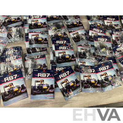 DeAgostini Nitro Remote Control Red Bull Racing Formula One, Mark Webber Build It Yourself Magazine - 1:7 Scale