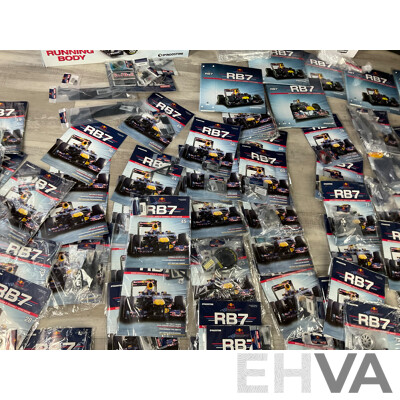 DeAgostini Nitro Remote Control Red Bull Racing Formula One, Mark Webber Build It Yourself Magazine - 1:7 Scale