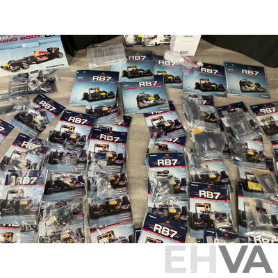 DeAgostini Nitro Remote Control Red Bull Racing Formula One, Mark Webber Build It Yourself Magazine - 1:7 Scale