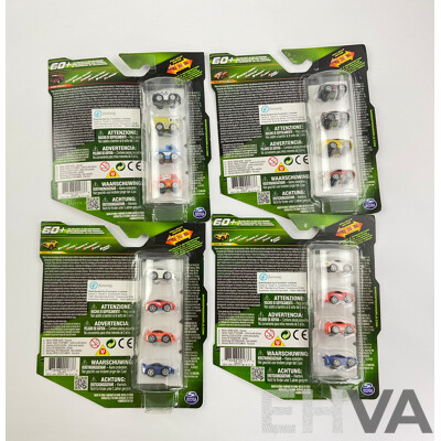 X Concepts Nano Speed Boxed Vehicles Including Nano Utility, Nano V8, Nano Super Car with Loose Cars Including Hot Wheels