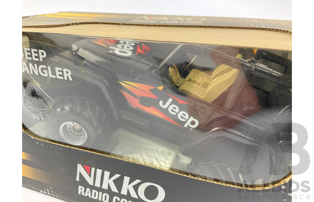 Boxed Nikko Radio Controlled Jeep Wrangler - 1:24 Scale