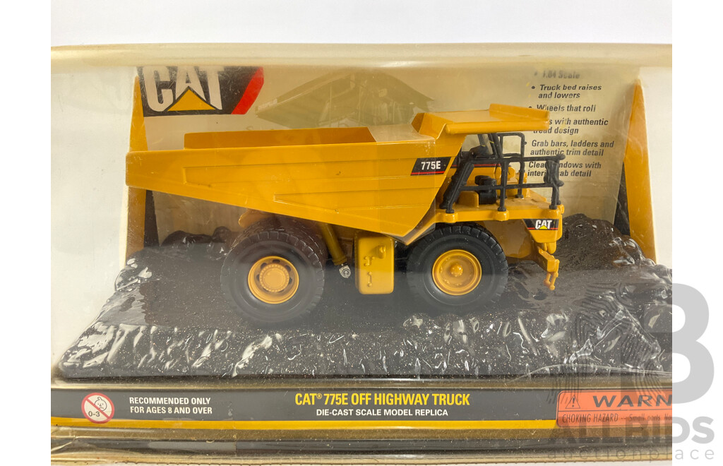 Norscot Diecast Caterpillar 988H Wheel Loader and 775E Off Highway Truck - 1:64 Scale