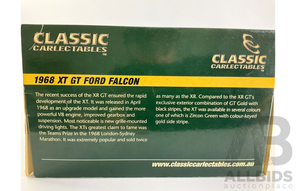 Classic Carlectables Diecast Limited Edition 1968 XT GT Ford Falcon