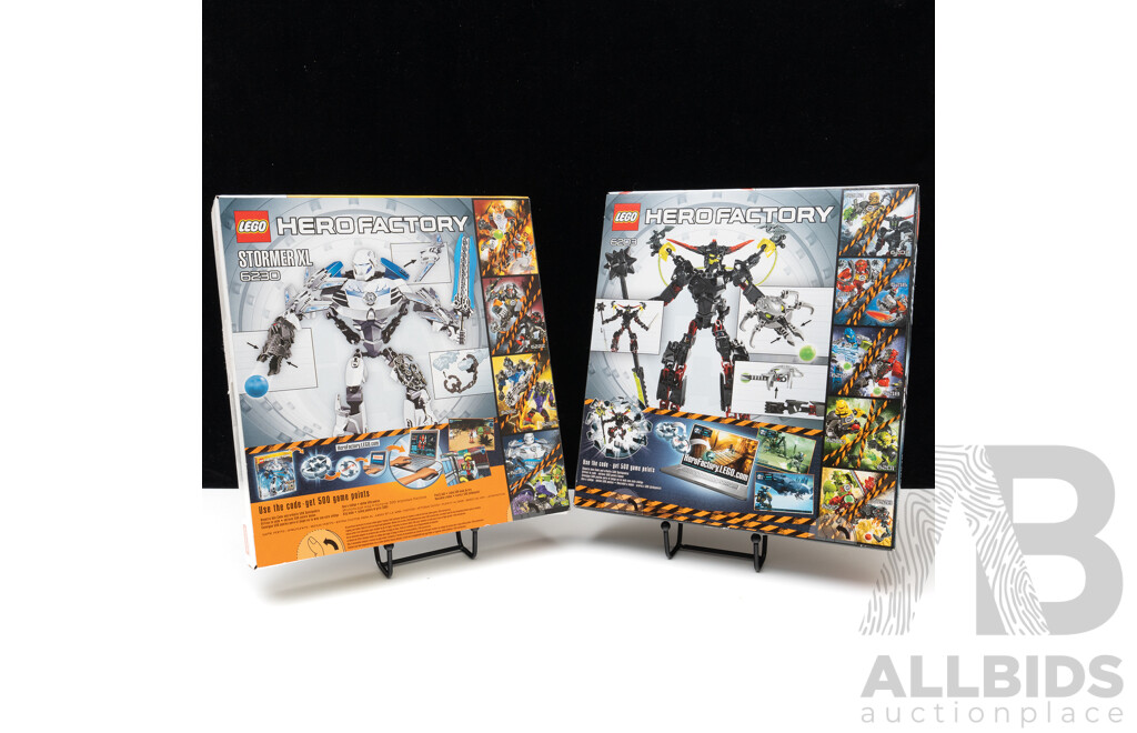 Two Lego Hero Factory Brand New Sealed Lego Sets Comprising 6203 & 6230