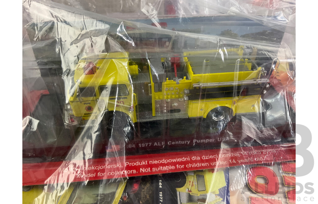 The Fire Engine Collection Magazines and Model Fire Engines in Original Packaging, Editions 11 Consecutive to 20