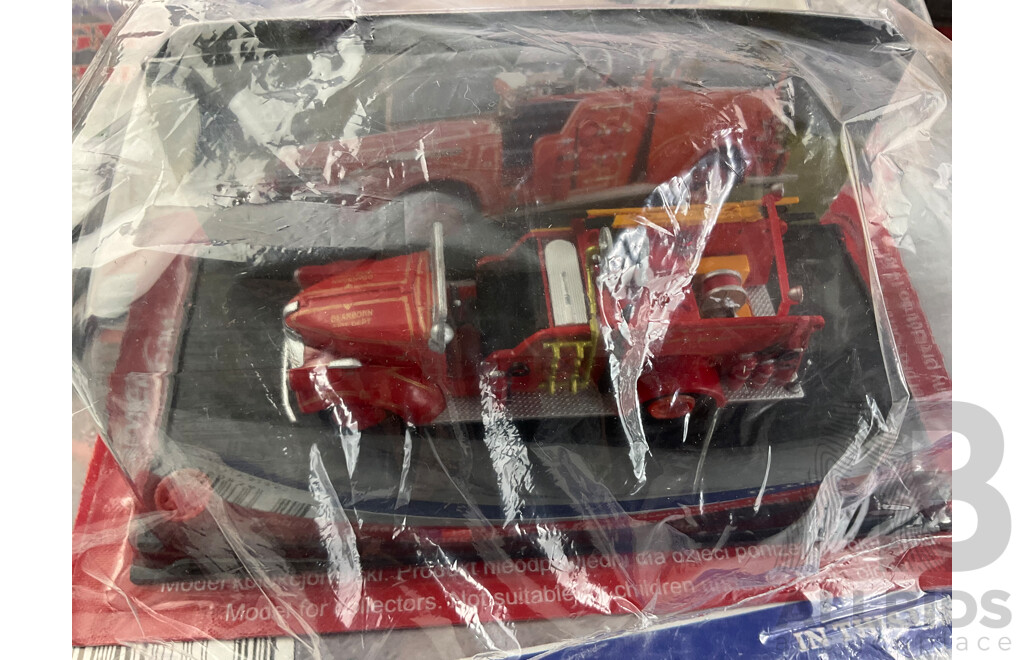 The Fire Engine Collection Magazines and Model Fire Engines in Original Packaging, Editions 11 Consecutive to 20