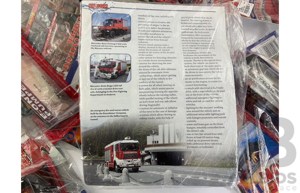 The Fire Engine Collection Magazines and Model Fire Engines in Original Packaging, Editions 11 Consecutive to 20