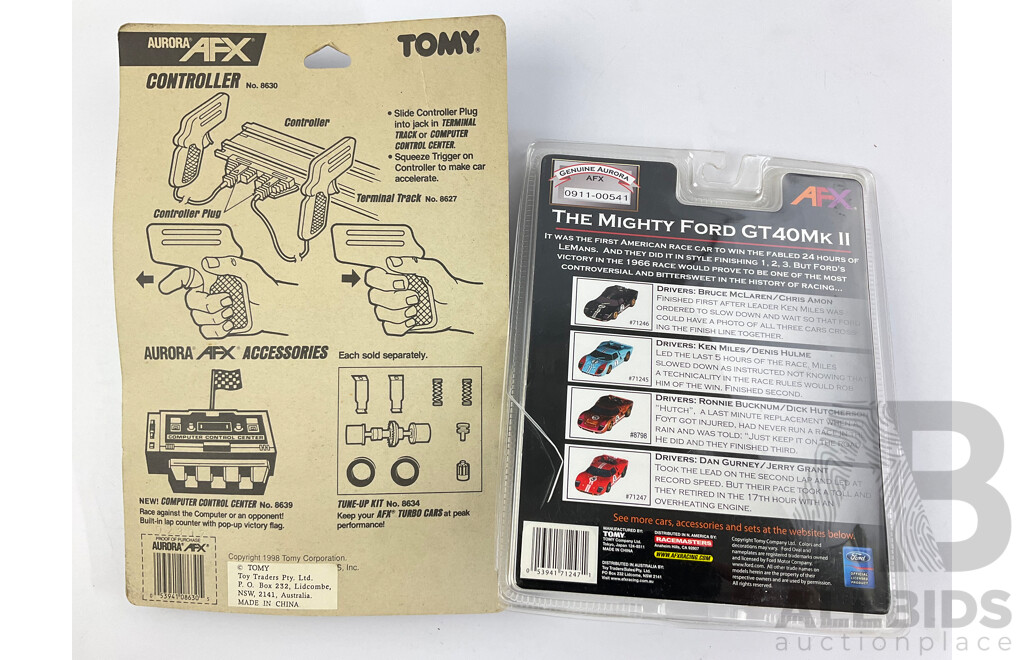 Boxed AFX Ford GT40 MKII and Hand Controller