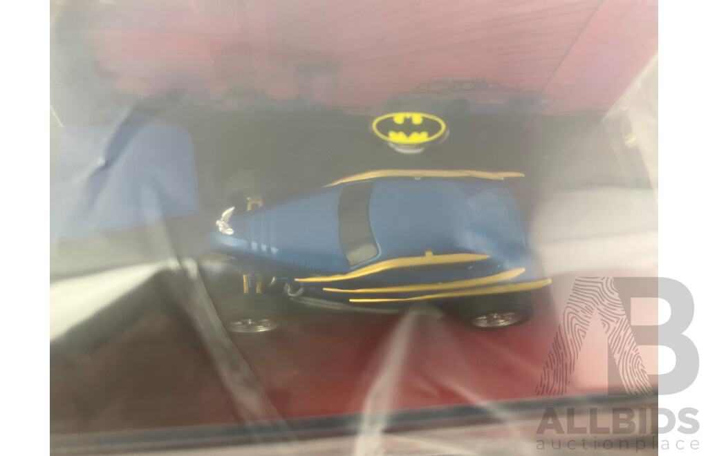 Batman Automobilia Cars and Booklets in Sealed Bags, Special Issue and Numbers 66, 67, 68, 69